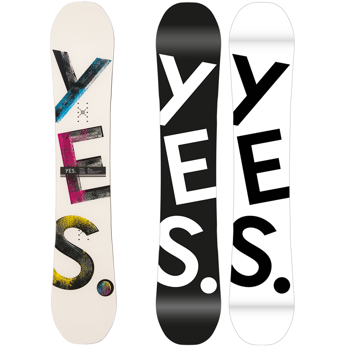 yes basic wide snowboard YES W Basic SNOWBOARD W23 – Rude Girls Shop