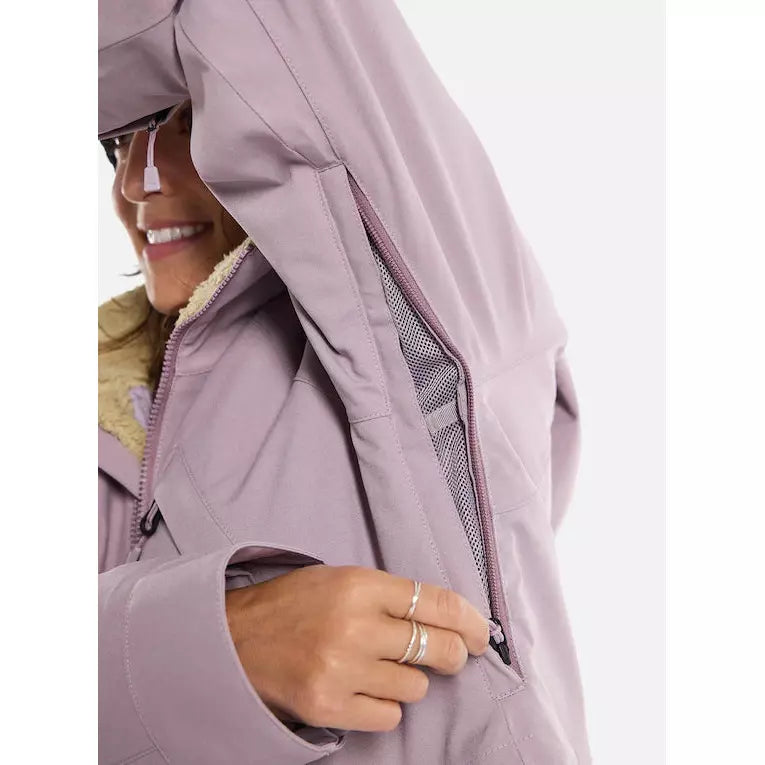 Burton women's prowess living lining long insulated jacket deals